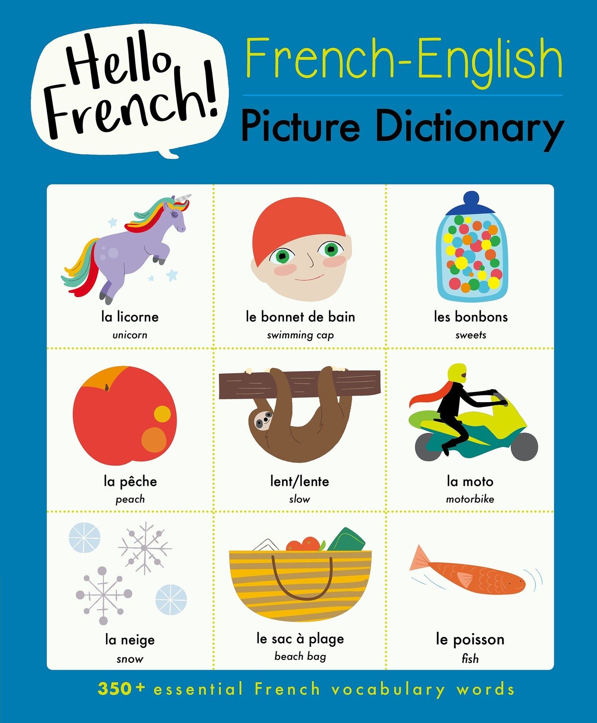 French English Picture Dictionary Hello Languages