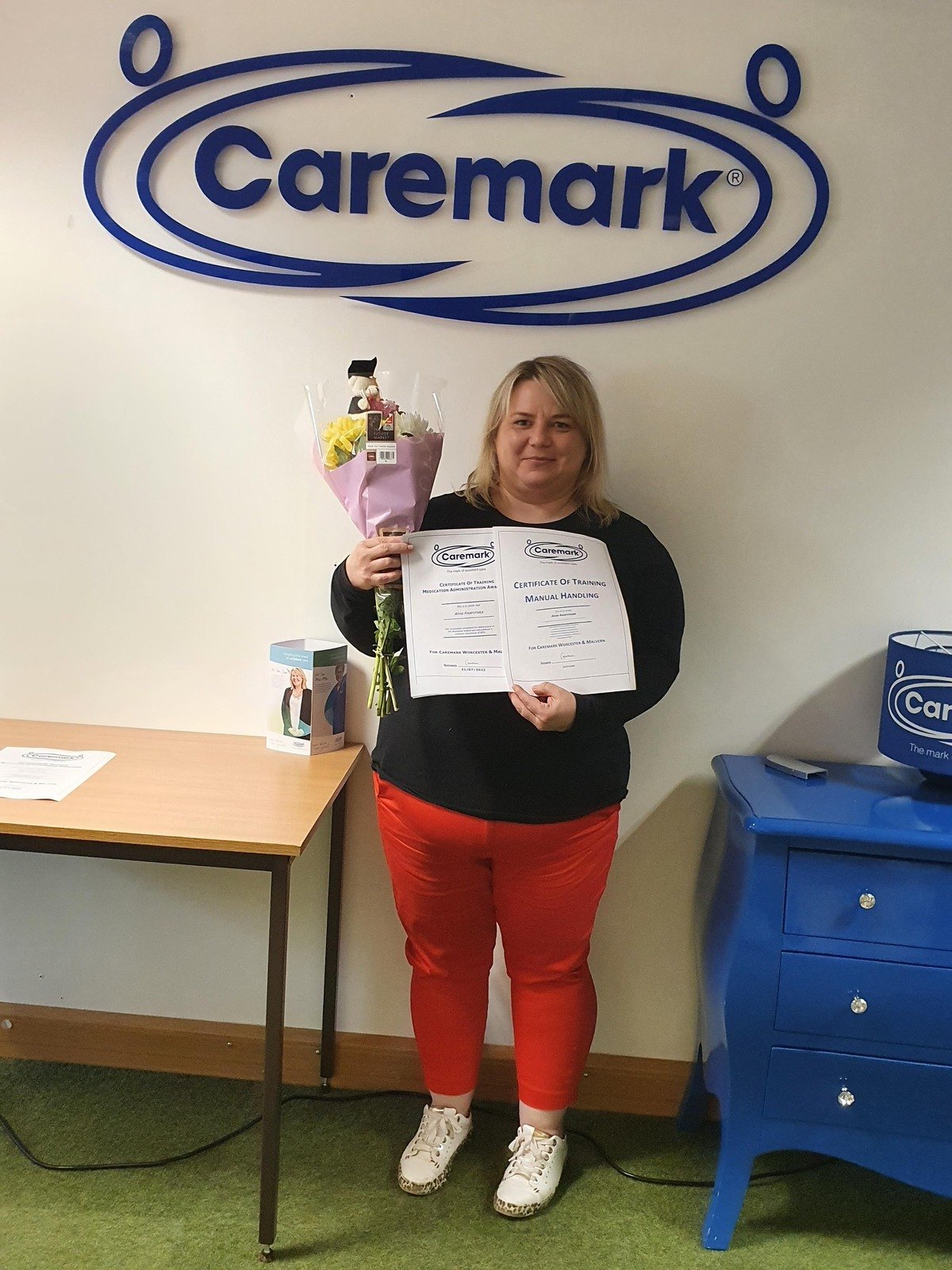 Care Workers Receive Their Certificates Caremark