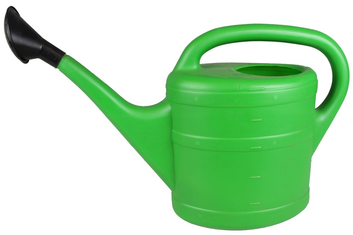 Green Wash Watering Can 5lt Green