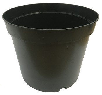 300 x 9cm Plant Pots 15 x Carry Trays Combo Plastic Flower Pot Black