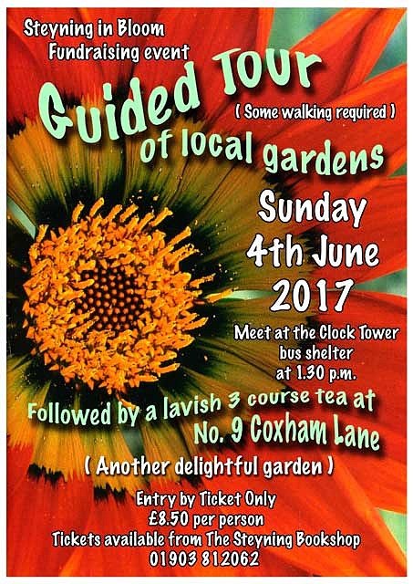 Tour Steyning - Steyning in Bloom