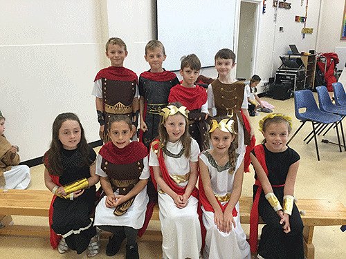 Upper Beeding Primary School - Roman WOW Day